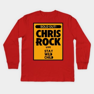 chris rock and live Kids Long Sleeve T-Shirt